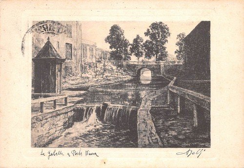 Cartolina Milano che scompare illustrata Le Gabelle di Porta Nuova … | Immagine principale