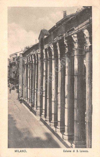 Cartolina Milano Colonne di San Lorenzo 1906 | Immagine principale