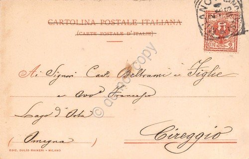 Cartolina Milano Duomo 1900 circa | Immagine Gallery 2