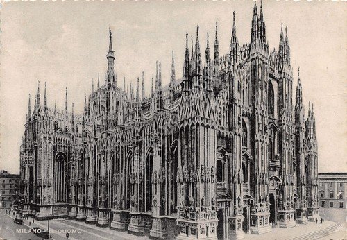 Cartolina Milano Duomo 1955 | Immagine principale