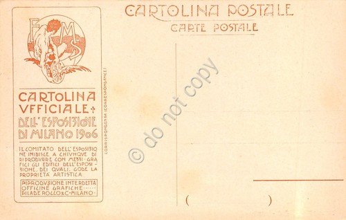 Cartolina Milano Esposizione 1906 N.67 Padiglione Svizzero animata | Immagine Gallery 2
