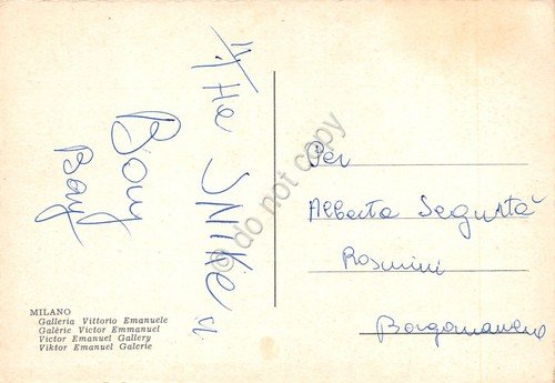 Cartolina Milano Galleria Vittorio Emanuele CIT | Immagine Gallery 2