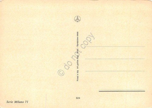 Cartolina Milano Galleria Vittorio Emanuele serie Milano 71