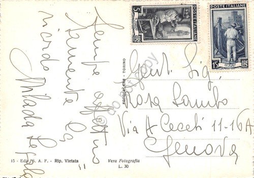 Cartolina Milano Largo Cairoli Castello Sforzesco auto tram ED SAF … | Immagine Gallery 2