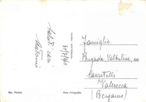 Cartolina Milano Marittima Grattacielo 1960 (Ravenna)