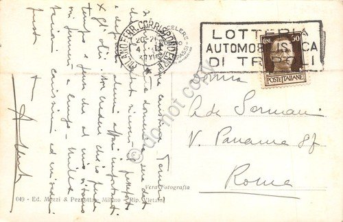 Cartolina Milano S. Maria delle Grazie Chiostro piccolo 1937 | Immagine Gallery 2