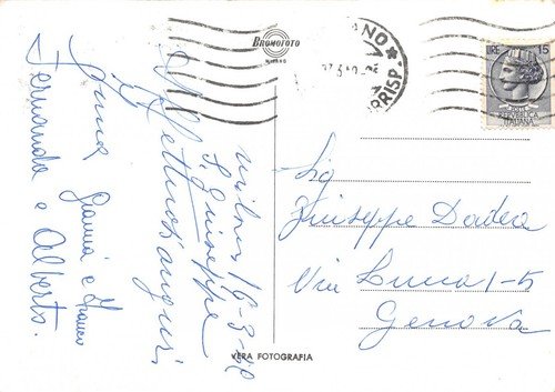 Cartolina Milano Teatro alla Scala Auto d'epoca tram animata anni …