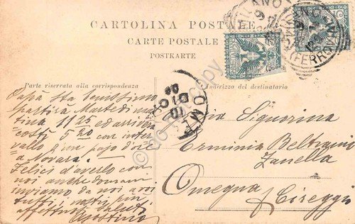 Cartolina Milano teatro alla Scala Interno Balletto 1906 | Immagine Gallery 2