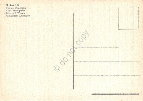 Cartolina Milano vedute | Immagine Gallery 2