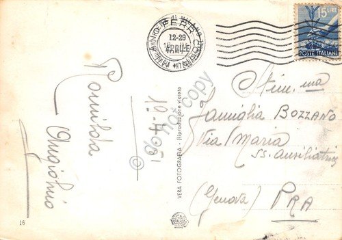 Cartolina Milano vedute varie 1951 | Immagine Gallery 2