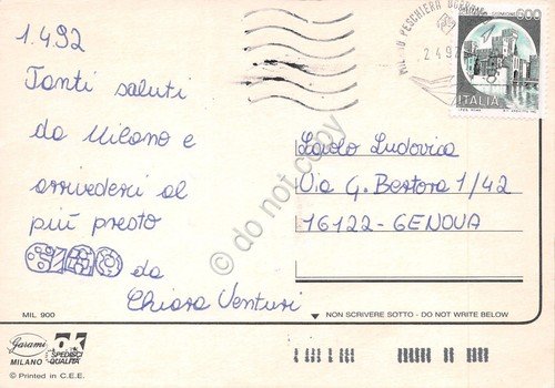 Cartolina Milano vedute varie auto d'epoca cartolina grafica con cuori … | Immagine Gallery 2