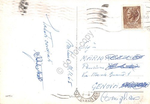 Cartolina Milano vedute varie con mappa 1965 | Immagine Gallery 2