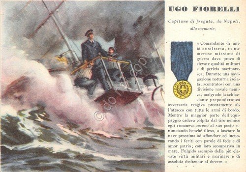 Cartolina Militare - WW2 Medaglie d'oro n. 16 - U. … | Immagine principale