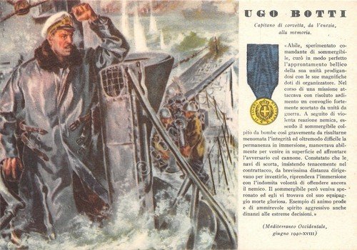 Cartolina Militare - WW2 Medaglie d'oro n. 9 - U. …