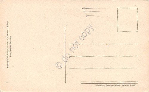 Cartolina Militare Propaganda Bernardismo Troveranno poi modo di scusarci