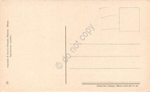 Cartolina Militare Raemaekers Satira Le vedove anni '10