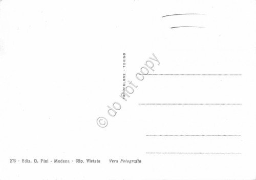 Cartolina Mirandola Castello del Pico illustrata | Immagine Gallery 2