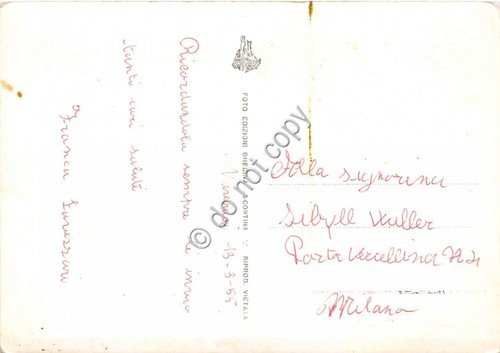 Cartolina Misurina Colonia Pio XII Gruppo Cristallo | Immagine Gallery 2