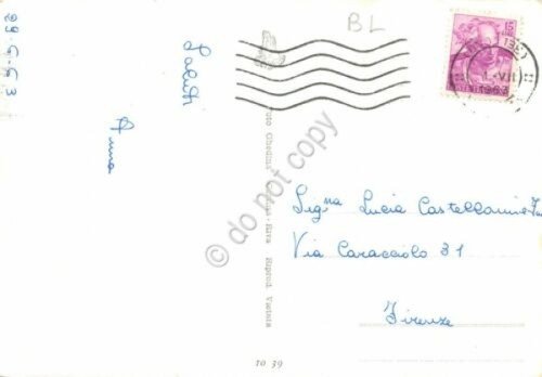 Cartolina Misurina vedute 1963