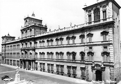 Cartolina Modena Accademia Militare