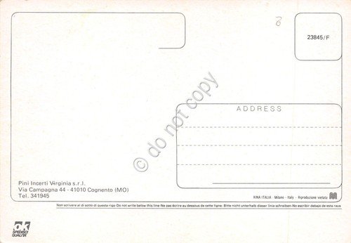 Cartolina Modena auto da corsa n.27 e n. 28 | Immagine Gallery 2