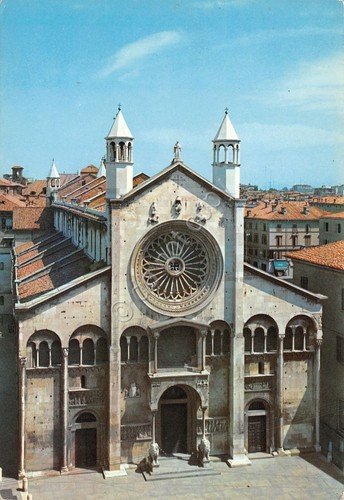 Cartolina Modena Duomo Facciata Ed SAR