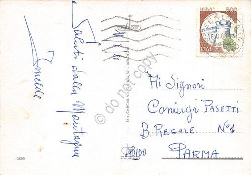 Cartolina Modena Sestola vedutine 1988 | Immagine Gallery 2