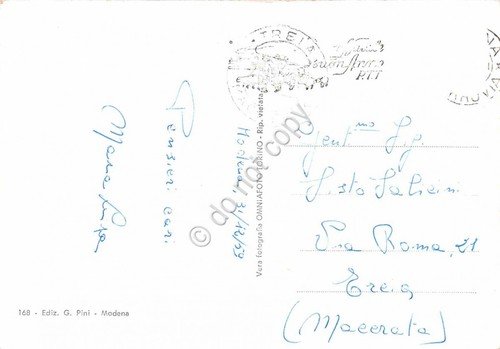 Cartolina Modena Viale Martiri della Libertà 1959 | Immagine Gallery 2