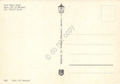 Cartolina Molndal Esso Motor Hotel vedute | Immagine Gallery 2