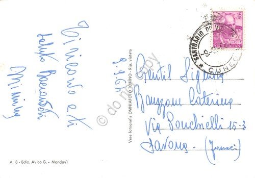 Cartolina Mondovì Santuario di Vicoforte 1964 | Immagine Gallery 2