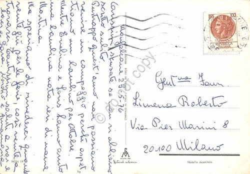 Cartolina Monfalcone vedute varie Grafica 1976 | Immagine Gallery 2