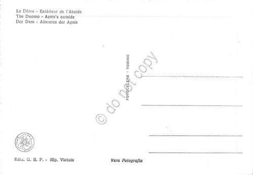 Cartolina Monreale Duomo esterno dell'Abside | Immagine Gallery 2