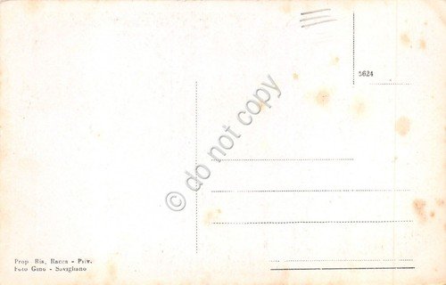 Cartolina Monsola di Villafaletto Chiesa Parrocchiale segni ingiallimento | Immagine Gallery 2