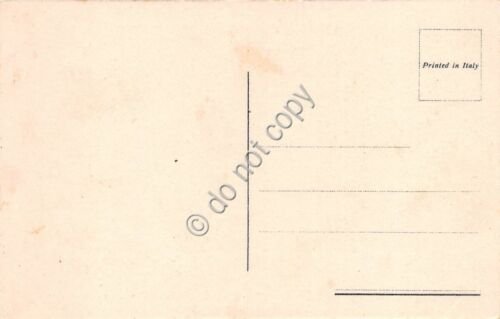 Cartolina Montagna panorama animata anni '30