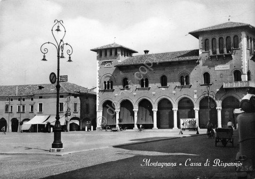 Cartolina Montagnana Cassa di Risparmio | Immagine Gallery 1
