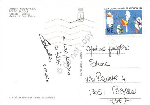 Cartolina Monte Argentario Porto Ercole approdo turistico Marina di Cala … | Immagine Gallery 2