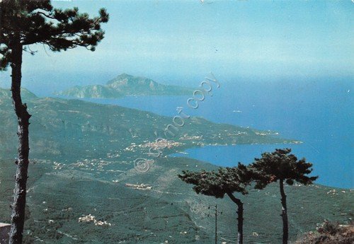 Cartolina Monte Faito Panorama con penisola Sorrentina e Capri 1968 | Immagine principale