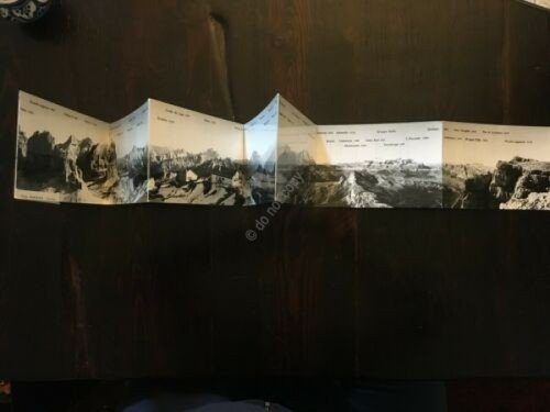 Cartolina Monte Lagazuoi cartolina di 8 facciate