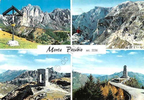Cartolina Monte Pasubio Cristo di Val Leogra Sojo Rosso Rifugio … | Immagine principale
