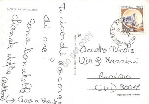 Cartolina Monte Pelmo Panorama (Belluno) | Immagine Gallery 2