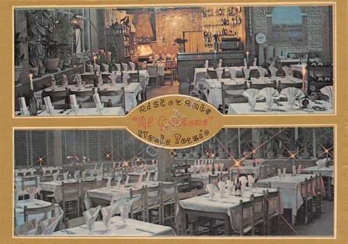 Cartolina Monte Porzio Ristorante Al Gattone vedute varie anni '80 | Immagine principale