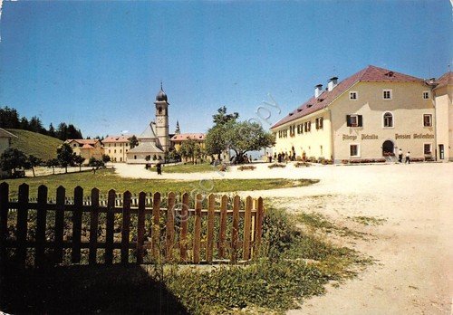 Cartolina Monte San Pietro Santuario Pietralba 1983