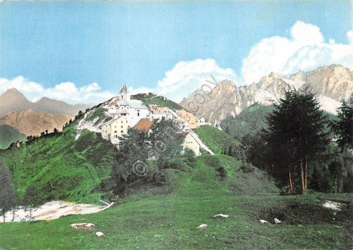 Cartolina Monte Santo di Lussari Udine Panorama | Immagine principale