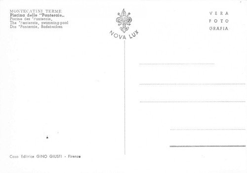 Cartolina Montecatini Terme Piscina delle Panteraie | Immagine Gallery 2