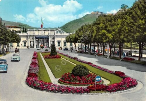 Cartolina Montecatini Terme Stabilimento Tettuccio 1966 viale