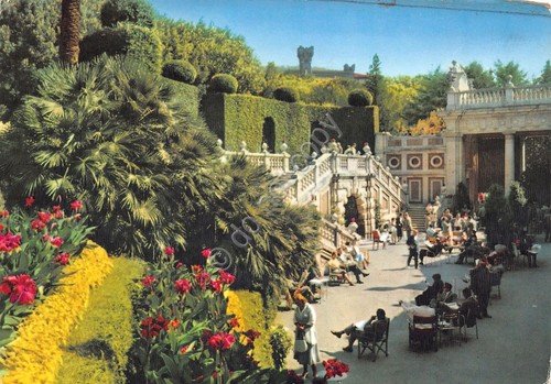 Cartolina Montecatini Terme Tettuccio Timbro a targhetta Montecatini Terme 1961 | Immagine Gallery 2