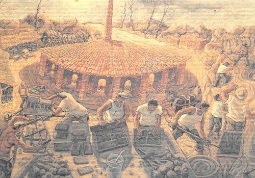 Cartolina Montecorvino Rovella Fornace Vianova Illustrata | Immagine principale