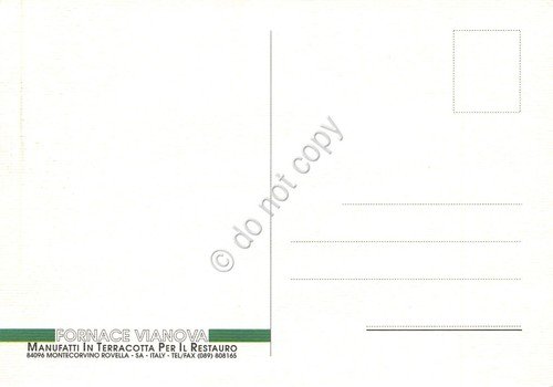 Cartolina Montecorvino Rovella Fornace Vianova Illustrata | Immagine Gallery 2