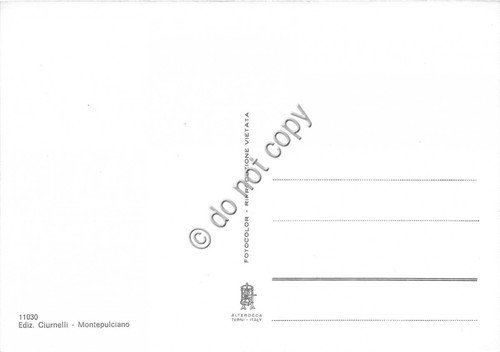 Cartolina Montepulciano Saluti da Vedutine (Altre tematiche)