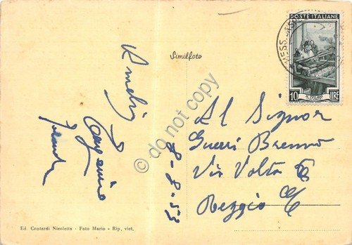 Cartolina Monterosso al Mare Golfo Cinque Terre visto dal Gigante …